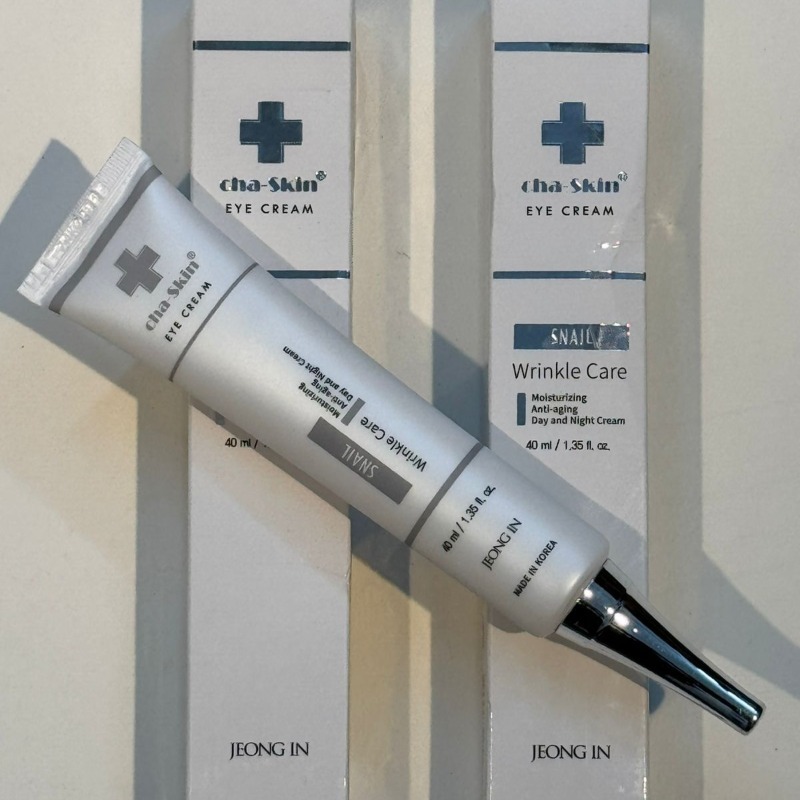 CHA- SKIN SNAIL WRINKLE CARE EYE CREAM - 40ml
