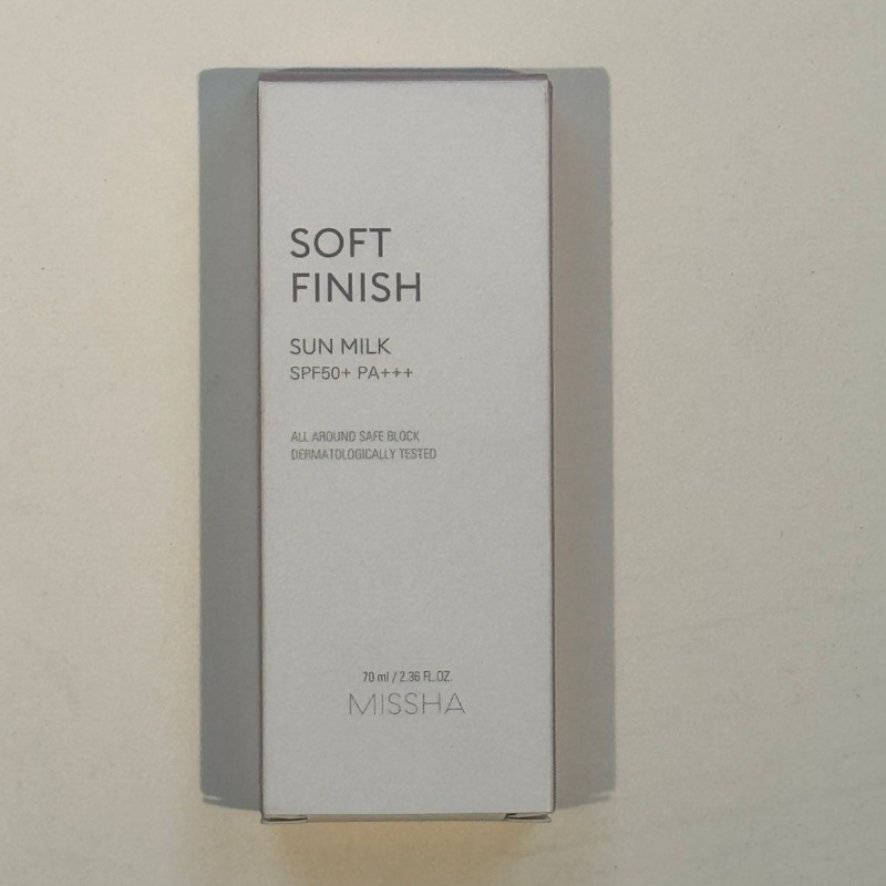 Missha All Around Safe Block Soft Finish Sun Milk SPF50+ PA+++ - 70ml